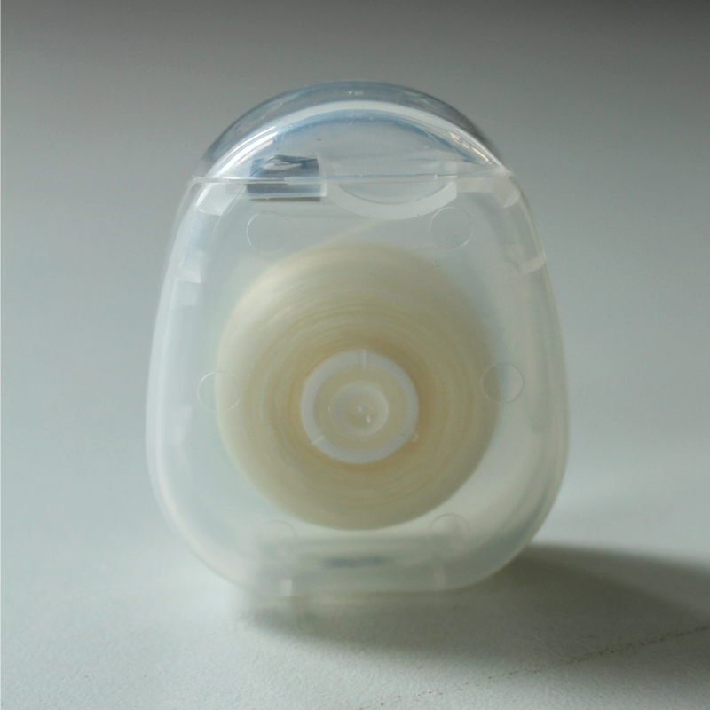 Venta caliente forma de huevo menta encerada hilo dental 12-50 m