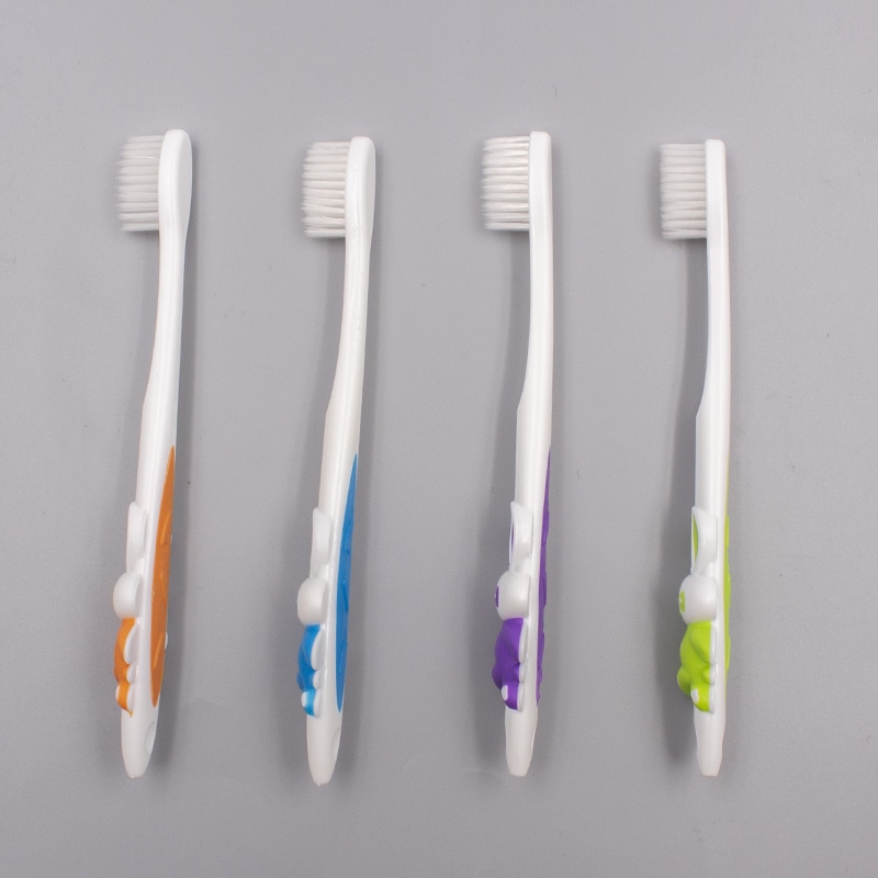 Cepillo de dientes para niños con forma de conejo